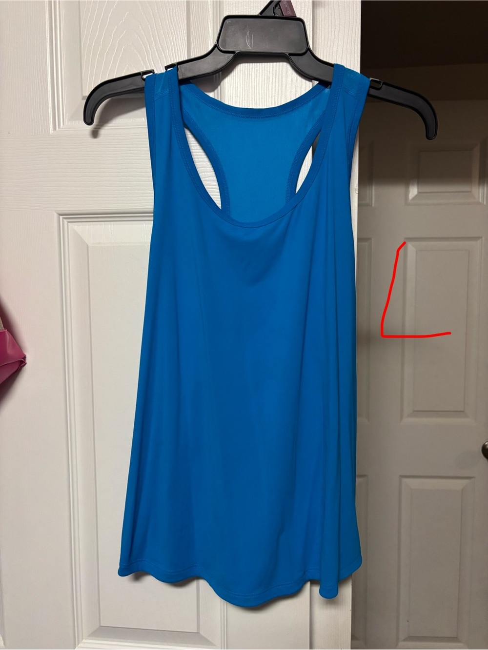 Target Blue Racerback Tank Top